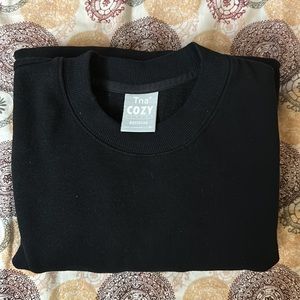 Aritzia TNA Cozy Boyfriend Crewneck